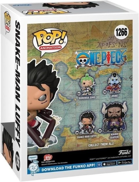 Фігурка Funko One Piece: Snake-Man Luffy Фанко Ван-Піс Великий куш Луффі 1266 - -