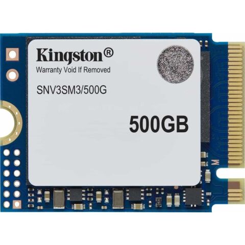 Накопитель SSD M.2 2230 500GB NV3 Kingston (SNV3SM3/500G) - Внутренние SSD  - Внутренние SSD 