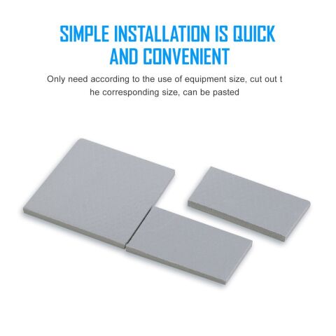 Термопрокладка Zezzio Thermal Pad 12.8 W/mK 85х45x1.5 мм - Нулевой остаток (Feed) - Нулевой остаток (Feed)