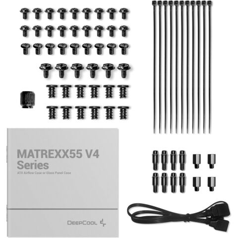 Корпус Deepcool MATREXX 55 MESH V4 C - Нулевой остаток (Feed)  - Нулевой остаток (Feed) 