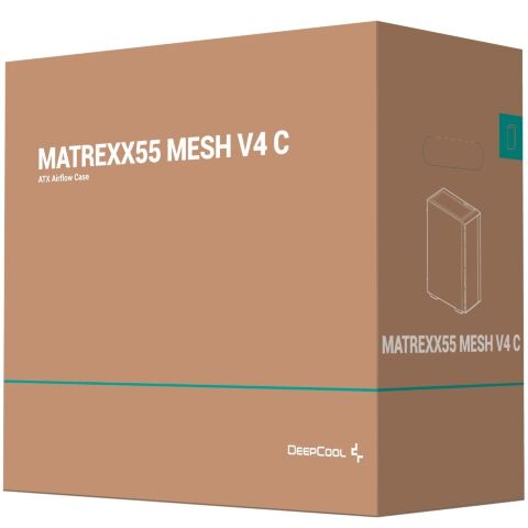 Корпус Deepcool MATREXX 55 MESH V4 C - Нулевой остаток (Feed)  - Нулевой остаток (Feed) 