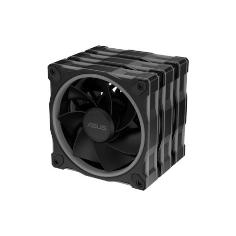 Кулер для корпуса ASUS PRIME MR120 REVERSE ARGB BLACK 3IN1 (90DA00L0-B09020) - Нулевой остаток (Feed) - Нулевой остаток (Feed)