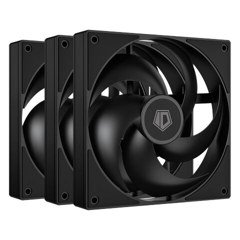 Кулер для корпуса ID-Cooling Вентилятор ID-Cooling AS-120-K Trio (AS-120-K TRIO) - Нулевой остаток (Feed) - Нулевой остаток (Feed)