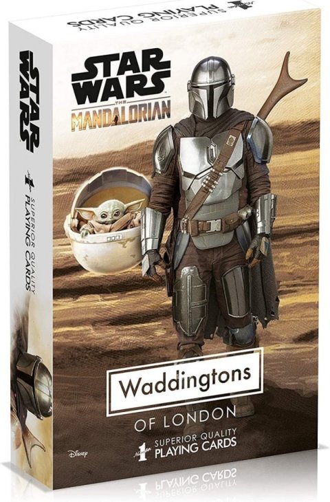 Гральні карти Star Wars The Mandalorian Play Cards Game Waddingtons Number 1 -   -  