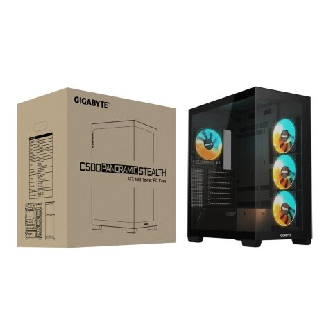 Корпус для ПК GIGABYTE GB-C500P ST - Нулевой остаток (Feed)  - Нулевой остаток (Feed) 