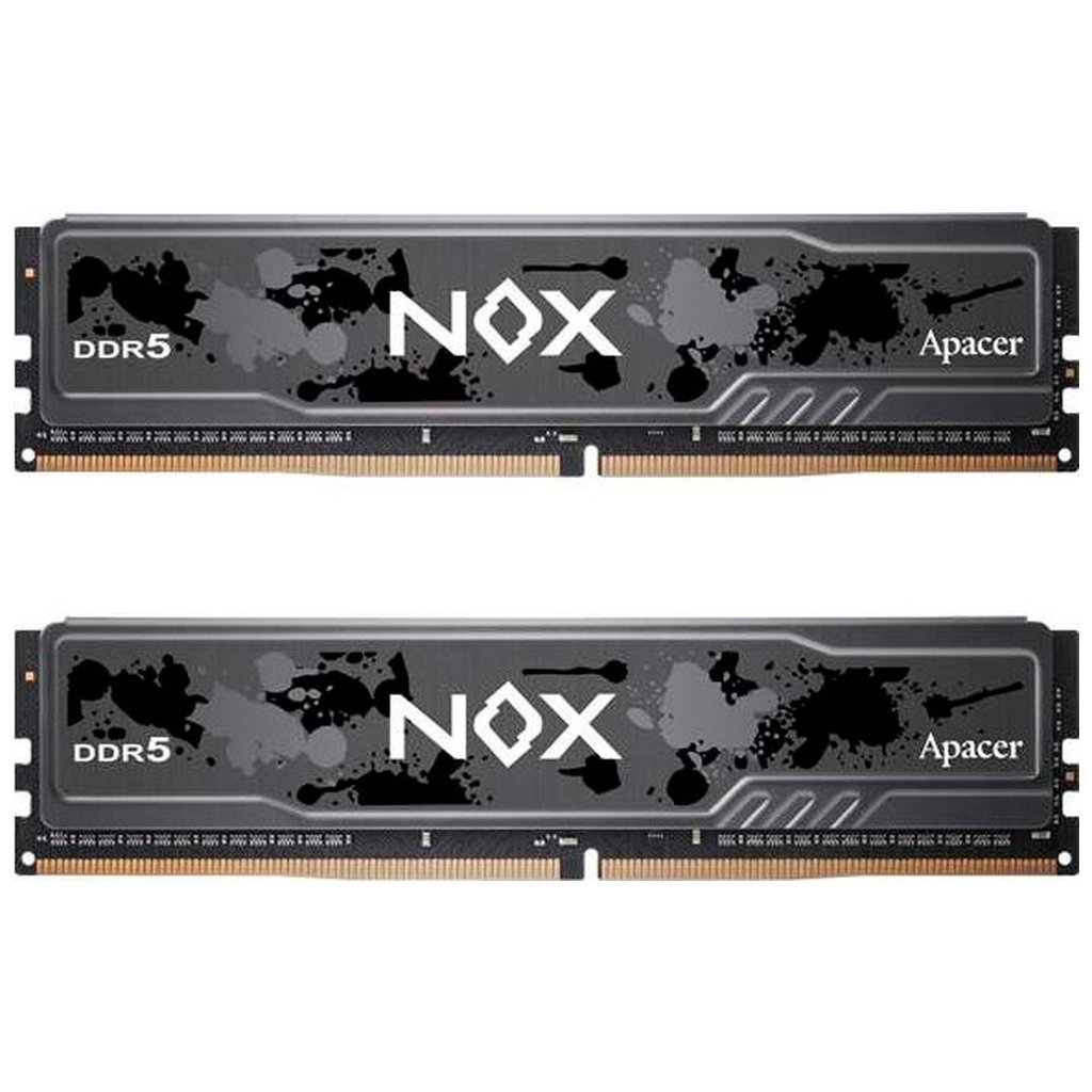 Модуль памяти для компьютера DDR5 64GB (2x32GB) 5600 MHz NOX Apacer (AH5U64G56C522MBAA-2)