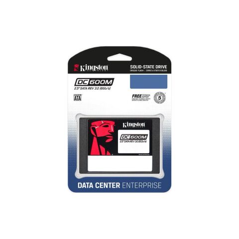 Накопитель SSD 2.5" 3.84TB Kingston (SEDC600M/3840G) - Нулевой остаток (Feed)  - Нулевой остаток (Feed) 
