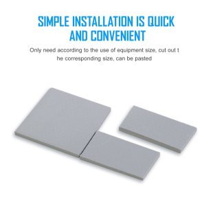 Термопрокладка Zezzio Thermal Pad 12.8 W/mK 85х45x2 мм