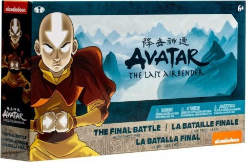 Набор фигурок Аватар (4 шт.) McFarlane Toys Avatar: The Last Airbender Final Battle Figure 5" - -