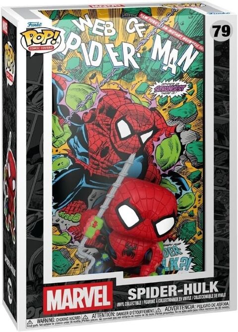 Фігурка Funko Comic Cover: Marvel Spider Hulk Фанко Павук Халк 79 - -