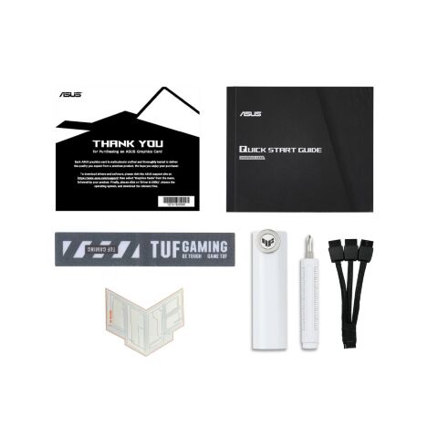 Видеокарта ASUS GeForce RTX5070 Ti 16GB TUF OC WHITE GAMING (TUF-RTX5070TI-O16G-WHITE-GAMING) - Нулевой остаток (Feed)  - Нулевой остаток (Feed) 