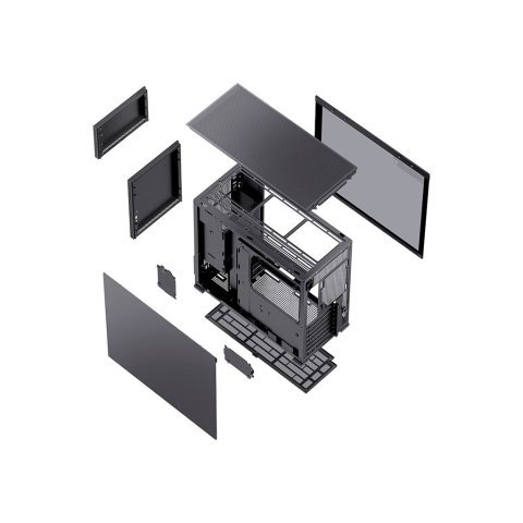 Корпус JONSBO D41 STD Black - Нулевой остаток (Feed) - Нулевой остаток (Feed)