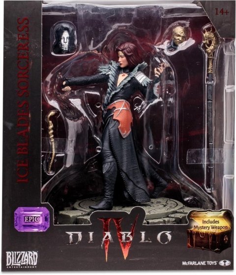 Фігурка McFarlane Diablo IV Ice Blades Sorceress Epic Figure Діабло Крижана чарівниця 20 см. - -