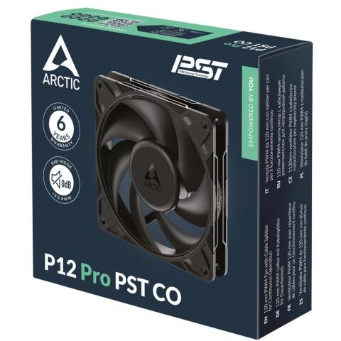 Кулер для корпуса Arctic P12 PRO PST CO (ACFAN00312A) - Нулевой остаток (Feed) - Нулевой остаток (Feed)