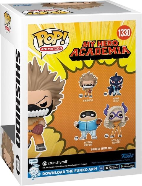 Фігурка Funko My Hero Academia Shishido фанко Моя Геройська Академія Шишидо 1330 - -