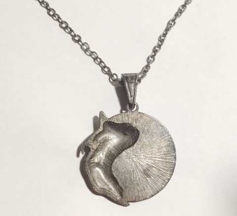 Медальйон 3D Відьмак (The Witcher) метал новий кулон Геральта з серіалу №2 - -