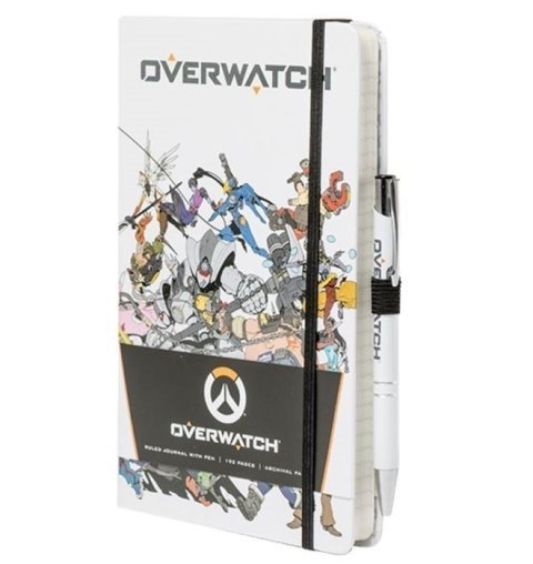 Блокнот с ручкой Overwatch Hardcover Journal and Pen - -