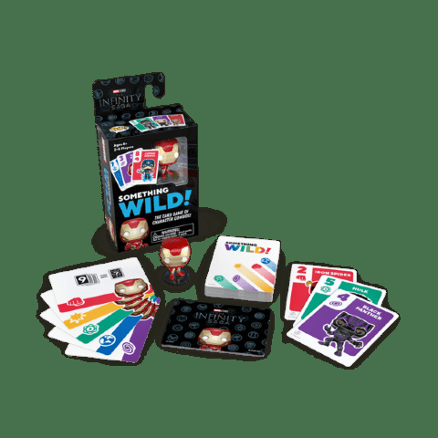 Карткова гра Funko Pop Something Wild: Marvel Infinity Saga Iron Man настільна гра фанко Залізна людина -   -  