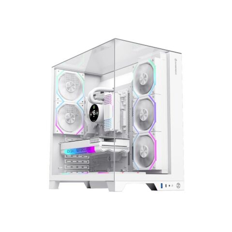 Корпус для ПК Gamemax Infinity Pro WH - Нулевой остаток (Feed)  - Нулевой остаток (Feed) 