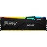 Модуль памяти для компьютера DDR5 32GB 5600 MHz Beast RGB Black Kingston Fury (ex.HyperX) (KF556C36BBE2A-32)