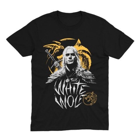 Футболка Morze The Witcher 3 White Wolf Ведьмак Белый Волк (размер L) - -