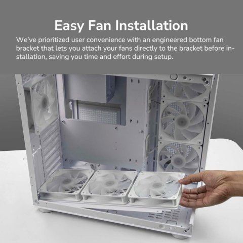 Корпус Cougar FV150 RGB White - Нулевой остаток (Feed) - Нулевой остаток (Feed)