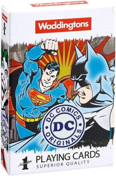 Гральні карти DC Superheroes Retro Playing Cards Game Waddingtons Number 1 - -