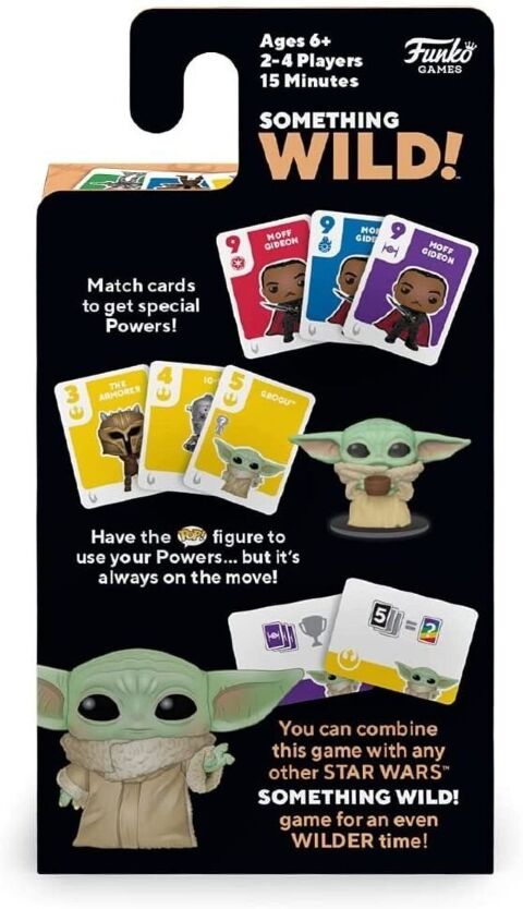 Карткова гра Funko Pop Something Wild: Star Wars Mandalorian Card Game - Grogu настільна гра Грогу -   -  