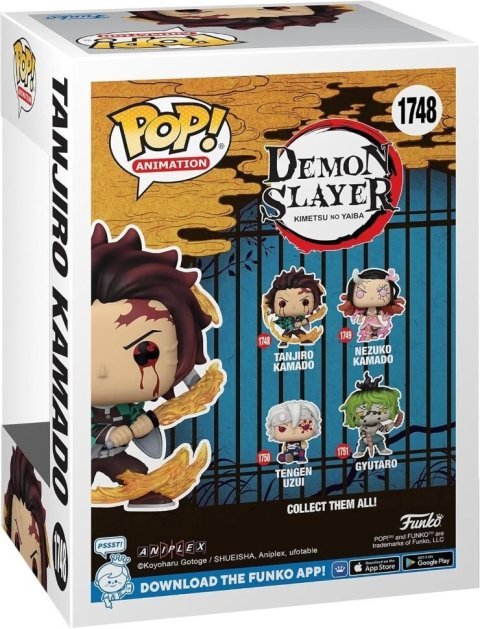 Фигурка Funko Demon Slayer Tanjiro Kamado Фанко Тандзиро Камадо Клинок, рассекающий демонов 1748 - -