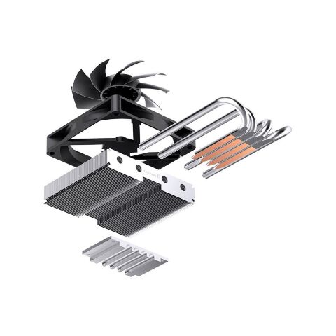 Кулер для процессора JONSBO HP400S Black - Нулевой остаток (Feed) - Нулевой остаток (Feed)