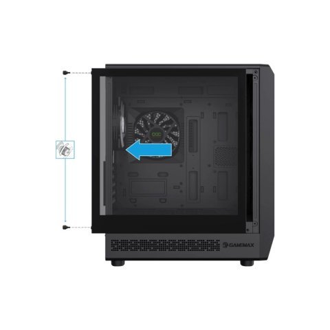 Корпус Gamemax Forge COC - Нулевой остаток (Feed)  - Нулевой остаток (Feed) 