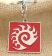 Брелок StarCraft II Zerg Keychain red - -