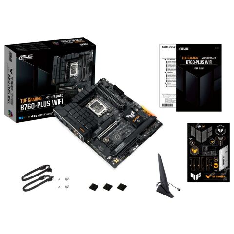 Материнская плата ASUS TUF GAMING B760-PLUS WIFI - Системные (материнские) платы  - Системные (материнские) платы 