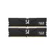 Модуль памяти для компьютера DDR5 32GB (2x16GB) 5600 MHz IRDM Black Goodram (IR-5600D564L36S/32GDC) - Нулевой остаток (Feed)  - Нулевой остаток (Feed) 