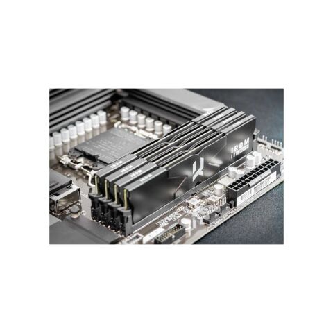 Модуль памяти для компьютера DDR5 32GB (2x16GB) 5600 MHz IRDM Black Goodram (IR-5600D564L36S/32GDC) - Нулевой остаток (Feed)  - Нулевой остаток (Feed) 