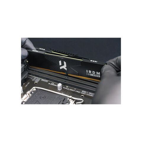 Модуль памяти для компьютера DDR5 32GB (2x16GB) 5600 MHz IRDM Black Goodram (IR-5600D564L36S/32GDC) - Нулевой остаток (Feed)  - Нулевой остаток (Feed) 