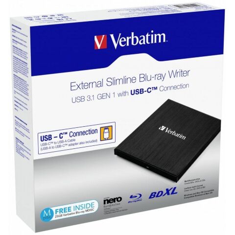 Оптический привод DVD-RW Verbatim 43889 - Нулевой остаток (Feed)  - Нулевой остаток (Feed) 