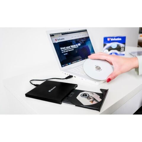 Оптический привод DVD-RW Verbatim 43889 - Нулевой остаток (Feed)  - Нулевой остаток (Feed) 