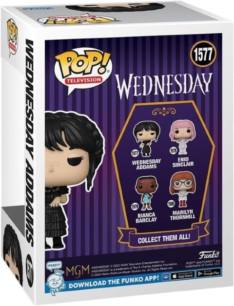 Фігурка Funko Pop TV: Wednesday Addams Rave'n фанко Уенздей Аддамс 1577 - -