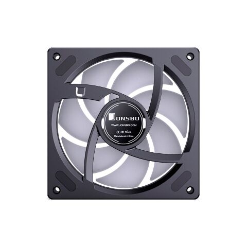 Кулер для корпуса JONSBO ZB-120BR Black - Нулевой остаток (Feed) - Нулевой остаток (Feed)