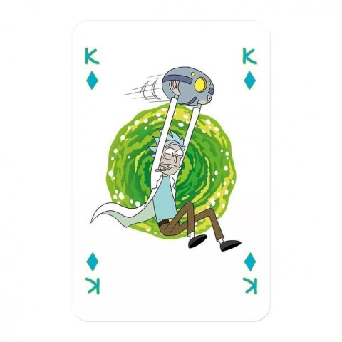 Гральні карти Рік та Морті Rick and Morty Playing Cards Game Waddingtons Number 1 - -