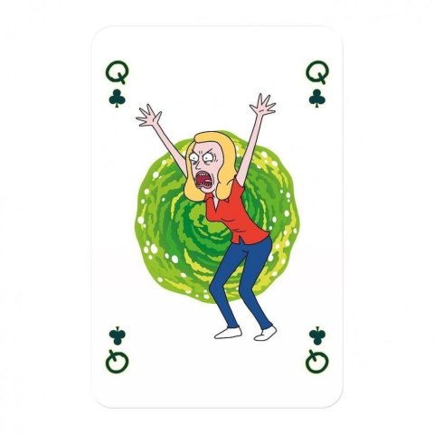 Гральні карти Рік та Морті Rick and Morty Playing Cards Game Waddingtons Number 1 - -