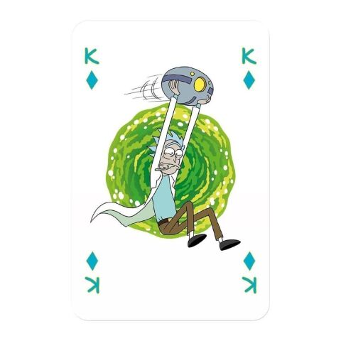Гральні карти Рік та Морті Rick and Morty Playing Cards Game Waddingtons Number 1 - -