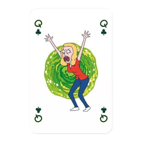 Гральні карти Рік та Морті Rick and Morty Playing Cards Game Waddingtons Number 1 - -