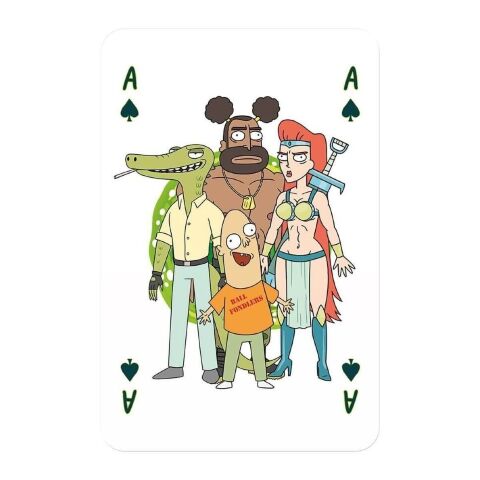Гральні карти Рік та Морті Rick and Morty Playing Cards Game Waddingtons Number 1 - -