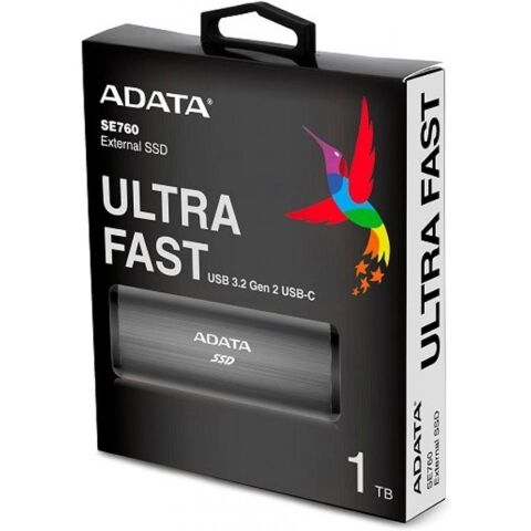 Накопитель SSD USB 3.2 256GB ADATA (ASE760-256GU32G2-CTI) - Нулевой остаток (Feed)  - Нулевой остаток (Feed) 