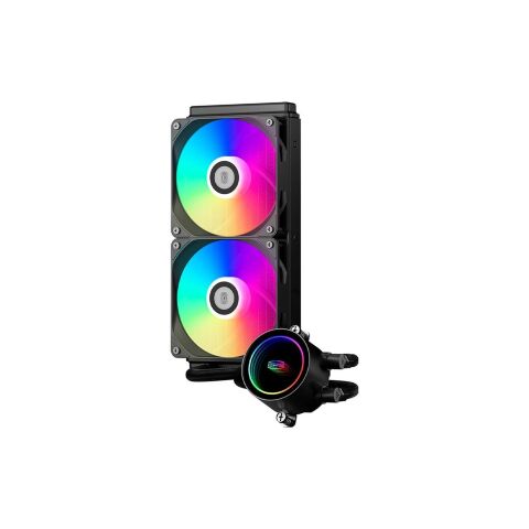 Система жидкостного охлаждения PcCooler DA240 ARGB BK - Системы водного охлаждения - Системы водного охлаждения