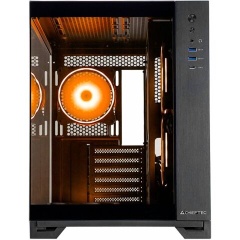 Корпус для ПК Chieftec VISIO (GM-30B-TG-OP) - Нулевой остаток (Feed)  - Нулевой остаток (Feed) 