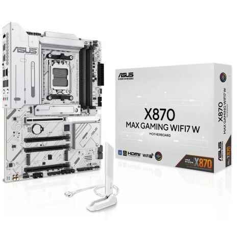 Материнская плата ASUS X870 MAX GAMING WIFI7 W - Нулевой остаток (Feed) - Нулевой остаток (Feed)