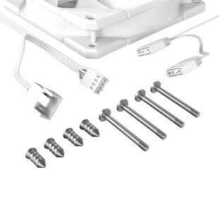 Кулер для корпуса ID-Cooling TF-12025-PRO ARGB TRIO WHITE
